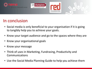 Thank You – Our Email & Twitter contacts are:  Paul Webster paul.webster @ navca.org.uk @watfordgap Jamie Thomas jamie @ redfoundation.org @redtweeters Simon Duncan simonduncan @ electroville.org.uk @yh_ict_champion Pete Read pete @ illuminateict.org.uk @iictpete  Please complete feedback sheet and take USB stick 
