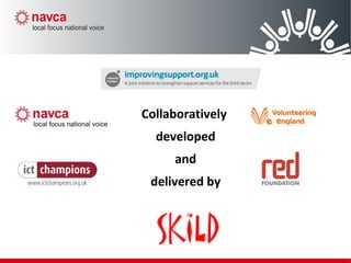 Collaboratively
developed
and
delivered by
 