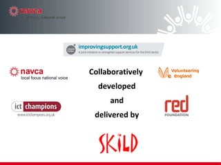 Collaboratively developed and delivered by 