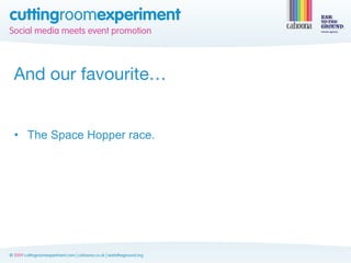 And our favourite…


• The Space Hopper race.
 