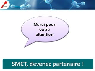 Merci pour
   votre
 attention
 