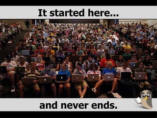 and never ends. It started here... 