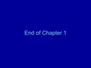 End of Chapter 1
 