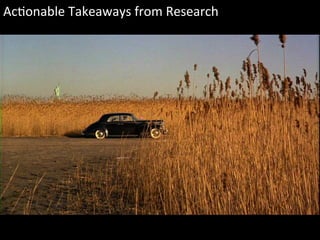 @ V I S I O N C R I T I C A L
WHAT
SOCIAL MEDIA
ANALYTICS
CAN’T TELL YOU
Alexandra Samuel, Vision Critical • @awsamuel
Jeremiah Owyang, Crowd Companies • @jowyang
Colby Flint, Discovery Communications • @discoverycomm
Beth Kanter • @kanter
#SMDATA
#SMDATA
 