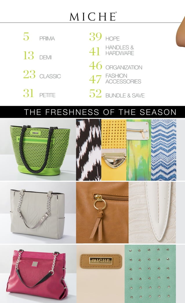 Miche Summer2015 eng catalogue PDF