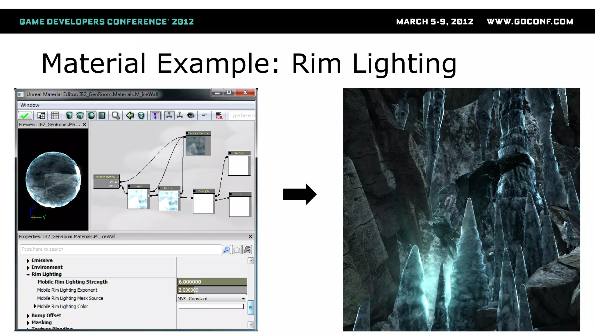 Material Example: Rim Lighting
 