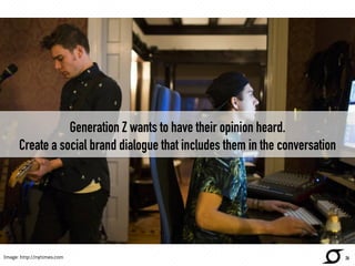Generation Z wants to have their opinion heard. 
Create a social brand dialogue that includes them in the conversation 
Im...