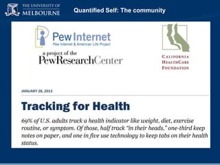 Quantified Self: The community

 