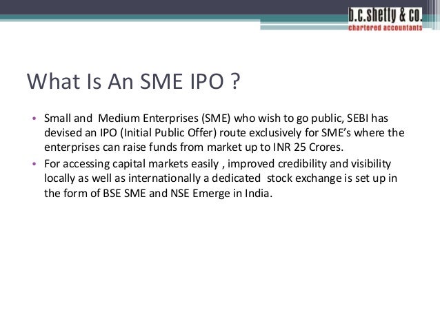 Sme ipo nse form