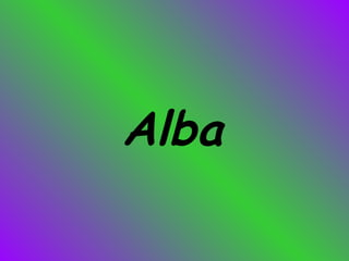 Alba 
