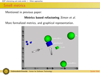 Codesmells for AspectJ