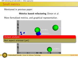 Codesmells for AspectJ