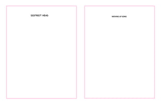 MOVING UP SONG
DISTRICT HEAD
 