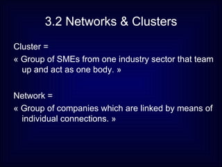 Sme Clusters SMEs In Africa | PPT
