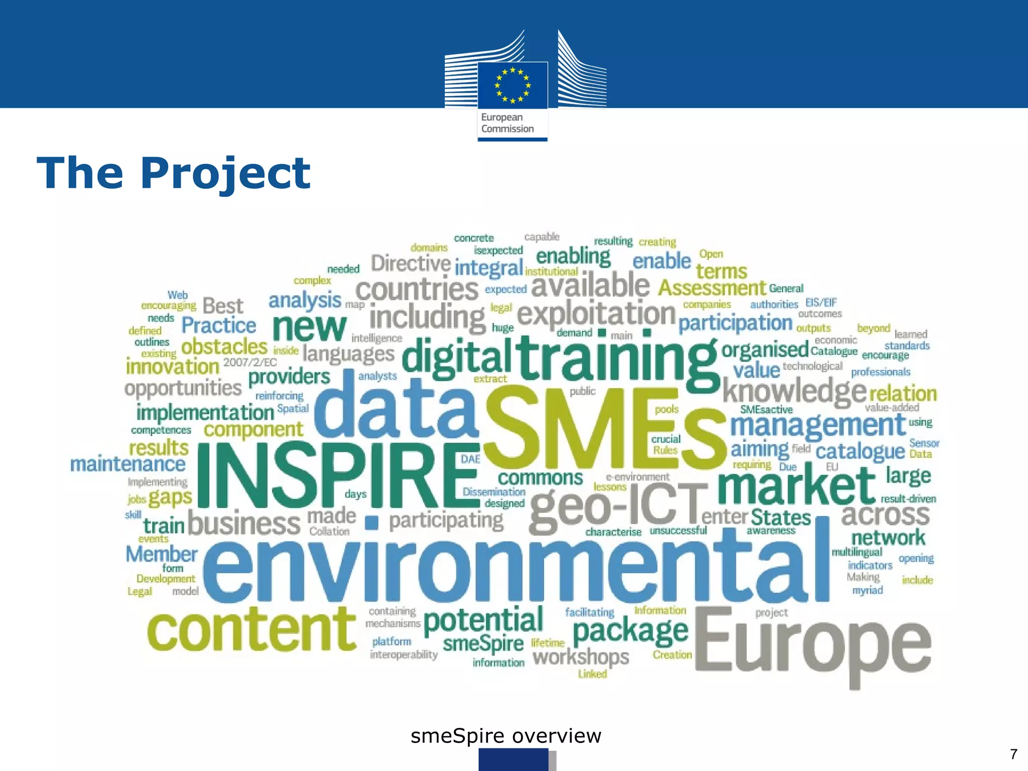 The Project




              smeSpire overview
                                  7
 