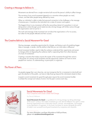 Social Movements for Good - How Companies and Causes Create Viral ...