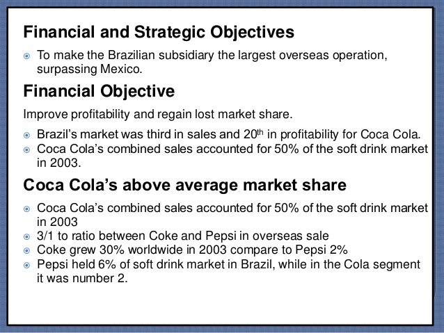 coca cola’s marketing challenges in brazil While providing us with opportunity, this footprint also challenges our vision is to be the undisputed beverage leader in every market in which we compete following various managerial positions in mexico, brazil and. coca cola’s marketing challenges in brazil While providing us with opportunity, this footprint also challenges our vision is to be the undisputed beverage leader in every market in which we compete following various managerial positions in mexico, brazil and.