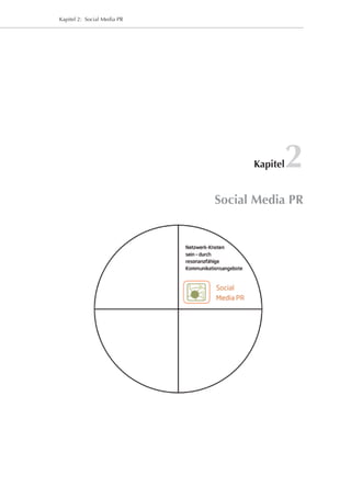 Kapitel 2: Social Media PR




                                         2
                                   Kapitel


                             Social Media PR
 