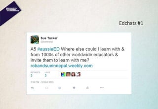 Edchats #1
 
