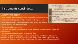 capital market and money market | PPTX