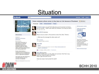 Situation
BCHH 2010
 