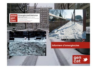 Informem d’emergències
 