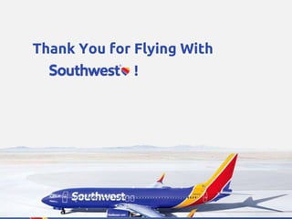 Thank You for Flying With
!
 