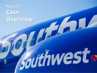 Part 1/3:
Case
Overview
 
