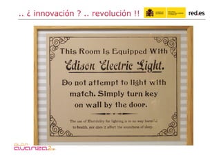 .. ¿ innovación ? .. revolución !!
 