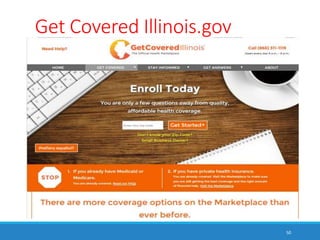 Get Covered Illinois.gov
50
 