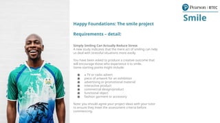 Smile - Campaign - Example Assignment Brief International BTEC L3 ...