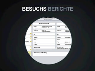 BESUCHS BERICHTE

 