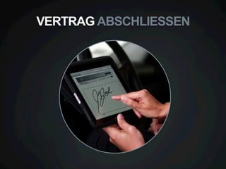 VERTRAG ABSCHLIESSEN

 