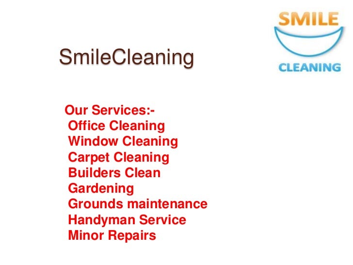 Smile cleaning