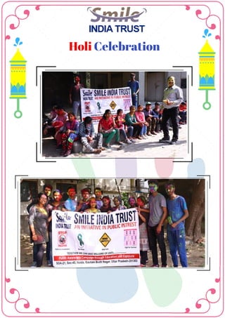 Activities Of Smile India Trust In March 2019 | PDF