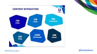 #SMiLELondon @Sarahethers
 