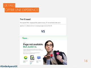 16
MOIS ANNÉE
VS
#SmileAperoUX
 