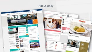 Clean presentation to LUXE
4Phone: +1(123) 456 789 email: mail@domain.com
Contact	the Unily	team:		hello@unily.com
About	Unily
 