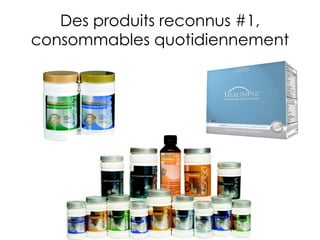 Des produits reconnus #1, consommables quotidiennement 