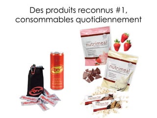 Des produits reconnus #1, consommables quotidiennement 