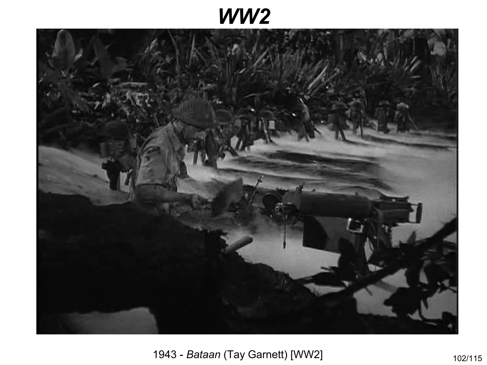 WW2




1943 - Bataan (Tay Garnett) [WW2]   102/115
 