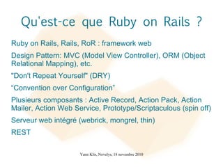 Ruby langage de script 