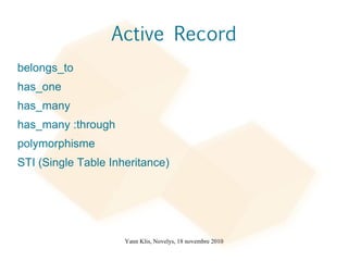 Ruby langage de script 