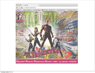 Thursday, March 14, 13
 