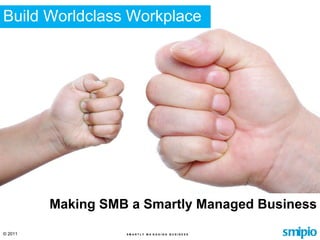 Build Worldclass Workplace Making SMB a Smartly Managed Business 