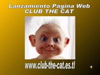 www.club-the-cat.es.tl Lanzamiento Página Web CLUB THE CAT 