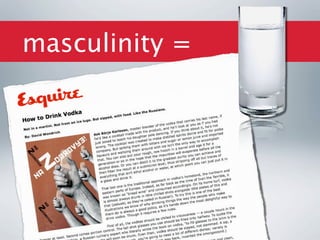 masculinity =
 