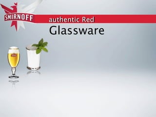 authentic Red
Glassware
 