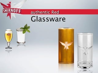 authentic Red
Glassware
 