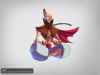 DJINN
Character Design & Illustration for The Fairy Almanac
 